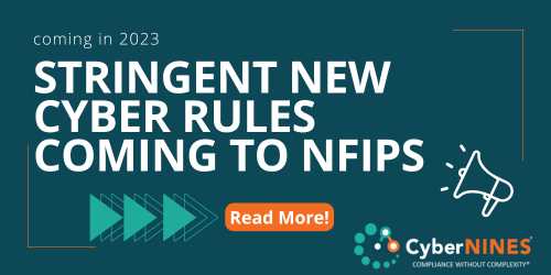 Cybernines discusses new Cyber rules for FEMA NFIPs